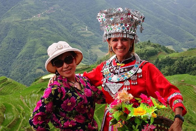 1-Day Longsheng Rice Terrace Tour from Guilin with Private Guide & Driver - Walking above the terraces at Longji