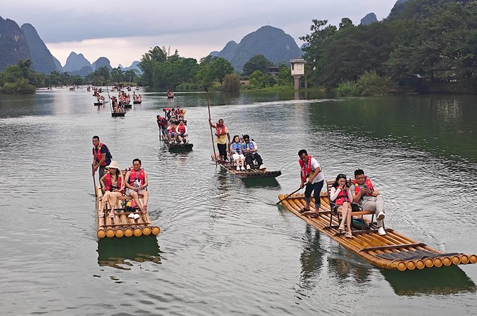 2-DAY Guilin Rice Terraces, Li River Cuise, YangShuo Leisure Tour - Xianggong Mountain gives you the wide view