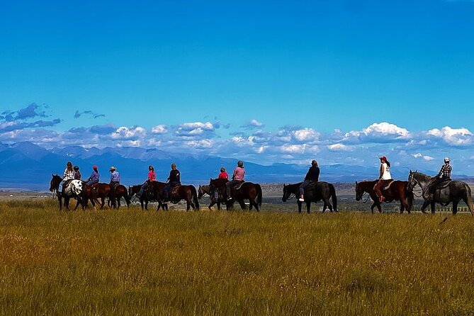 2 Hour Trail Ride in Montana Ranch Country - The Views Toward the Yellowstone River