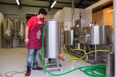 Agricultural Brewery Tour in the Roman Countryside