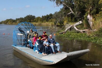 Airboat and Plantations Tour with Gourmet Lunch from New Orleans