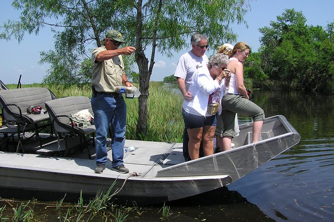 Airboat Swamp and Destrehan Plantation Tour from New Orleans - The airboat ride through Cajun Country