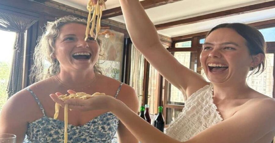 Amalfi Coast: Half-Day Farmhouse Cooking Class - Turning milk into fresh mozzarella