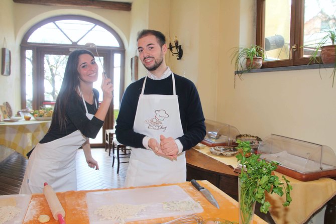 Amalfi Coast & Sorrento Cooking Class School at Farmhouse - Breakfast with pastries and cappuccino