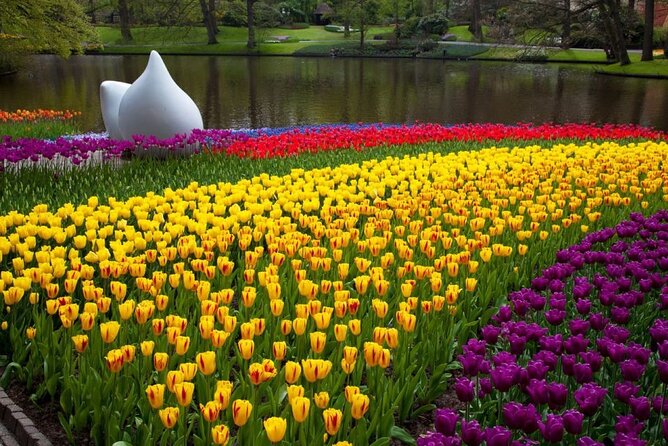 Amsterdam: Day trip to Tulip Farm, Keukenhof + Windmill Cruise - The one-hour Kagerplassen windmill cruise