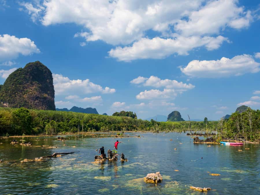 Ao Nang: Crystal Pool Kayaking, ATV, and Pineapple Farm Tour - The pineapple farm stop