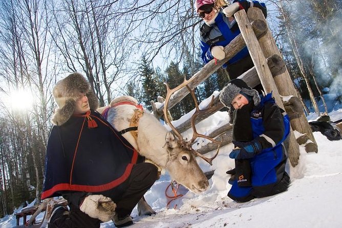 Arctic Delight - Visit to Santa's Village and snowmobiling to reindeer farm - A full day of Lapland’s biggest attractions