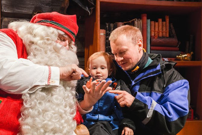 Arctic Delight - Visit to Santa's Village and snowmobiling to reindeer farm - Meeting the reindeer and taking a short sleigh ride