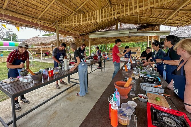 Aroidee’s Farm-Fresh Thai Cooking Experience - Cooking seven Thai dishes in the open-air kitchen