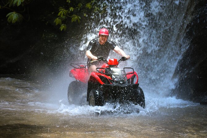 ATV Quad Bike Kuber Through Waterfall, Tunnel And Rice Field - How the $48 price compares in practical terms