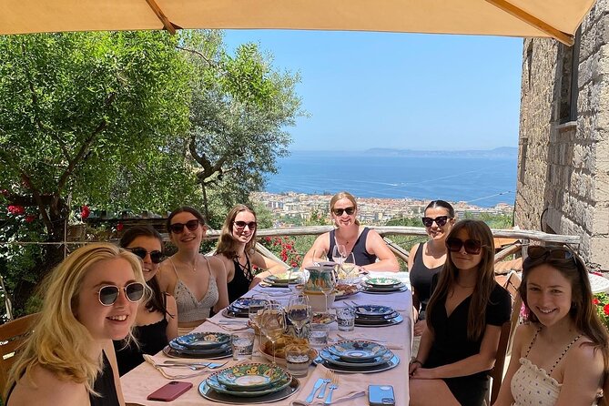 Authentic cooking class on a farm with a view of Sorrento. - How the three hours are likely to unfold