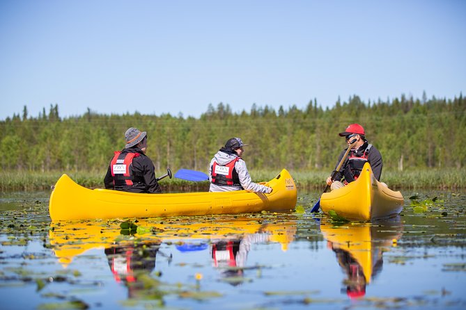 Authentic Reindeer Farm and Canoe Experience from Rovaniemi - From the fire to the lake
