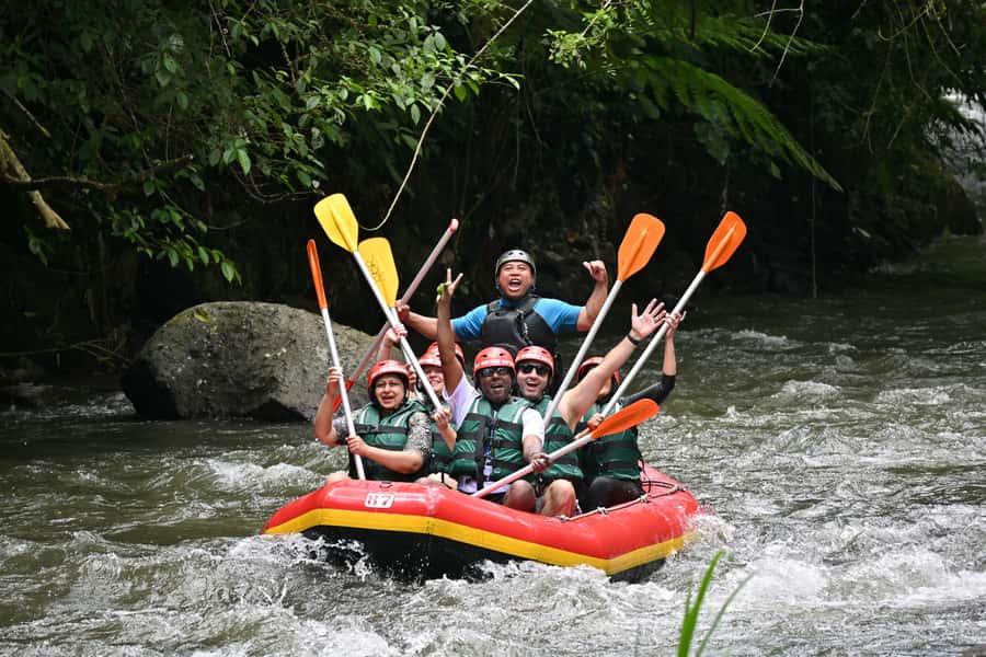 Bali: ATV Rafting Zipline Swing &Sky Bike in Ubud Rice Field - Skybike and giant swing photo stops