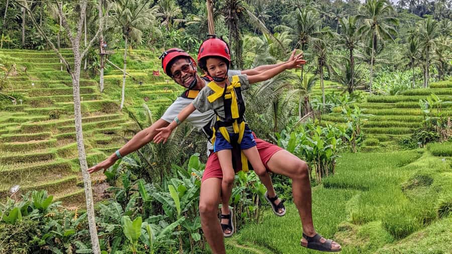 Bali: ATV Rafting Zipline Swing &Sky Bike in Ubud Rice Field - What the $20 price really covers