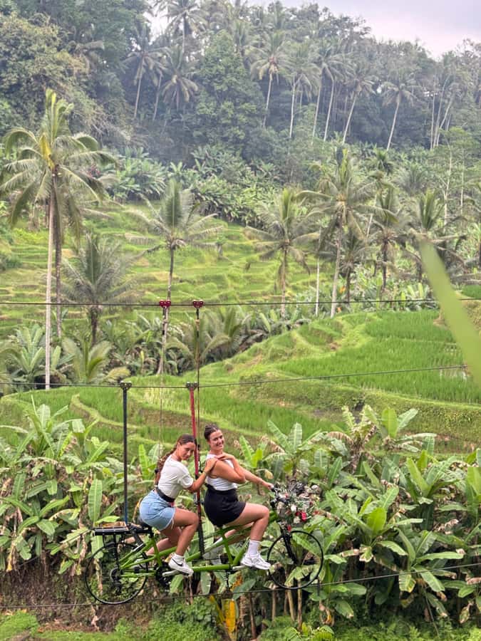 Bali: ATV Rafting Zipline Swing &Sky Bike in Ubud Rice Field - Timing, meeting points, and what to pack