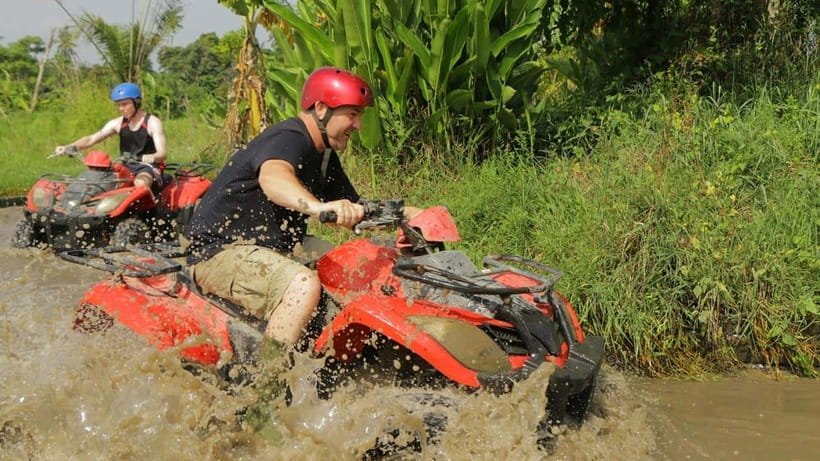 Bali ATV Ride in Ubud through Tunnel, Rice Fields, Puddles - Key points at a glance