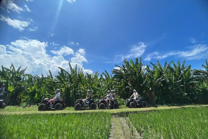 Bali ATV Ride On the Beach, Rice Field and Village Tour 2 Hour - From Tibubiu Village to Bali’s black-sand coast