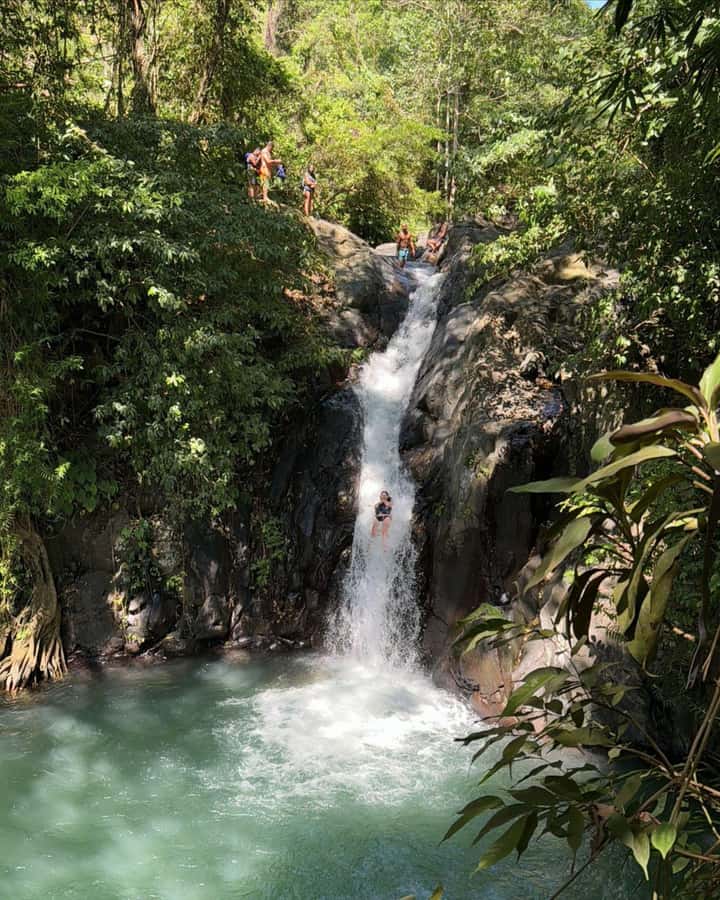Bali: Cliff Jumping Gitgit Waterfalls & Rice Terrace Tour - Aling-Aling turns scenery into a challenge