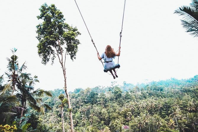 Bali Exciting Thriling Adventure: River Rafting, ATV Ride, Swing - Tegallalang and the rice terrace swing