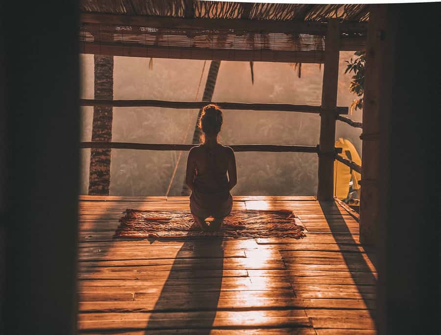 Bali: Full-Day Eat Pray Love Tour with Rice Terraces & Yoga - Yoga with a view at Intuitive Flow