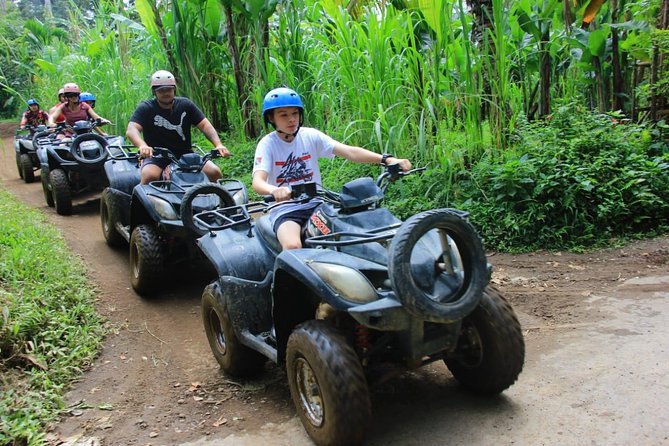 Bali Jungle ATV Quad Bike - Mudflats, puddles, hills, and the river crossing