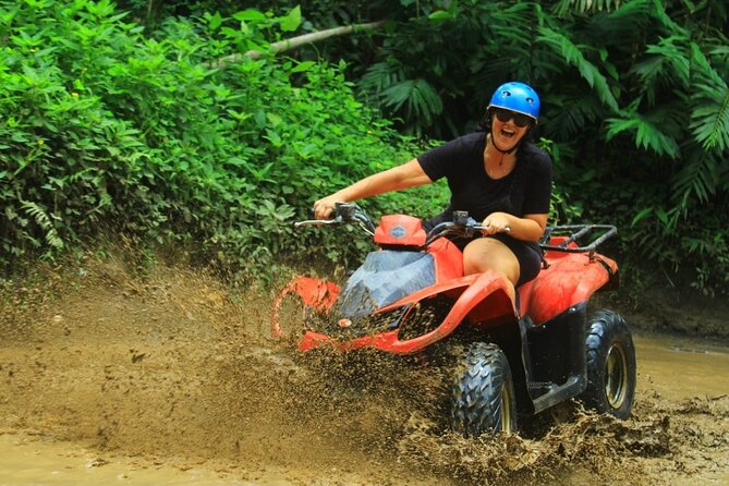 Bali Quad bike ATV passing through Waterfall, Cave & Rice fields - Lunch and a Proper Cleanup
