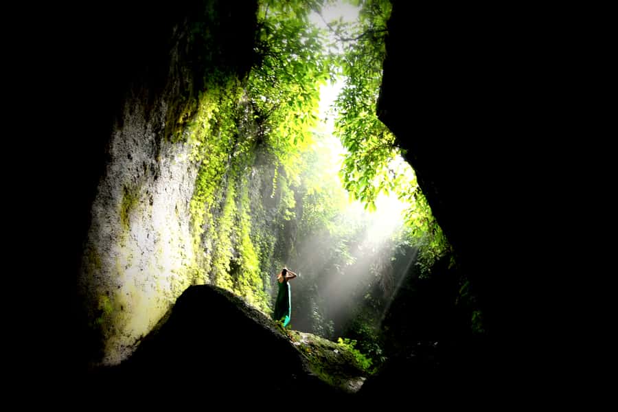 Bali: Swing with Falls, Rice Terrace, & Monkey Forest Option - The jungle swing and photo session