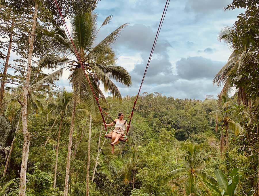 Bali: Swing with Falls, Rice Terrace, & Monkey Forest Option - Tegallalang Rice Terrace and the famous views