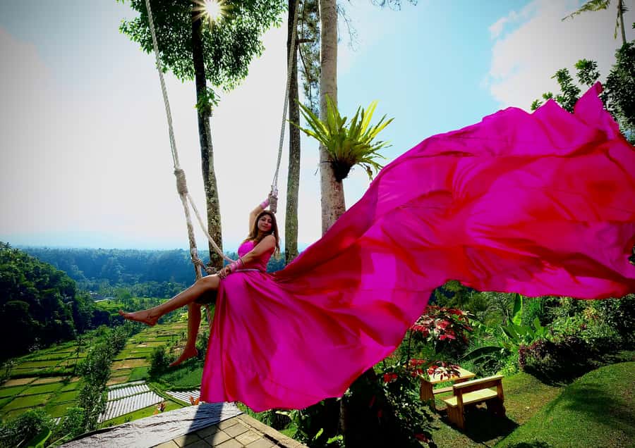 Bali: Swing with Falls, Rice Terrace, & Monkey Forest Option - Kumulilir coffee plantation near Ubud