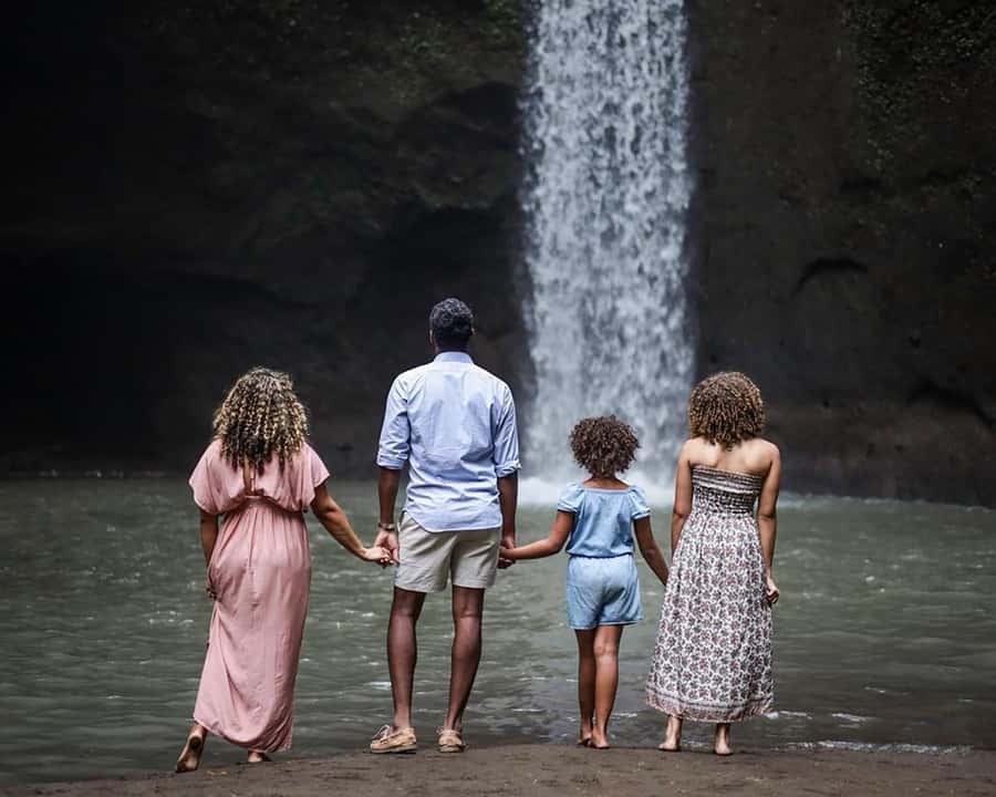 Bali: Temples, waterfall, and Rice Terrace Guided Tour - Kanto Lampo Waterfall brings a change of pace
