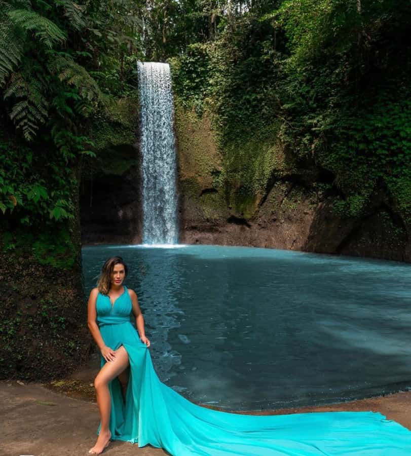 Bali Top's 3 Waterfalls - Temple And Rice Terrace - Tibumana Waterfall: the best place to swim