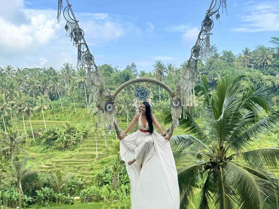 Bali/Ubud: Swing, Zipline & SkyBike Rice Terrace Adventure - Seven photo stops, from Wings of Bali to the farmer’s hut