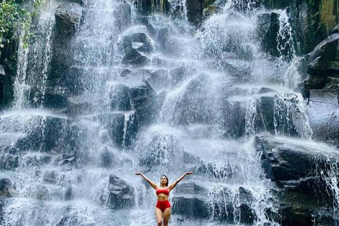 Best of Ubud Waterfalls, Tegalalang Rice Terrace and Swing Tour - Tibumana Waterfall for a calmer pool setting