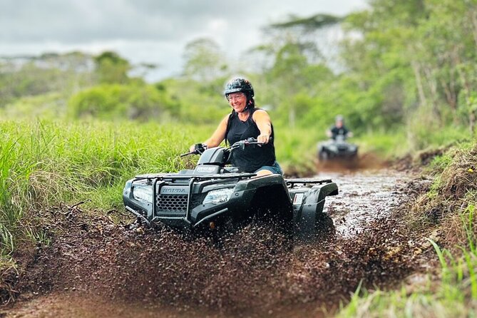 Big Island ATV Tour at Ohana Ranch - Riding through pasture, forest, and fruit groves