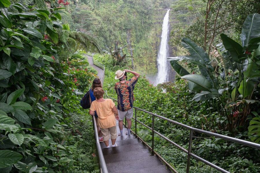 Big Island: Volcanoes, Waterfalls, & Coffee Farm Day-Trip - Waipio Valley Lookout and the Hamakua coast