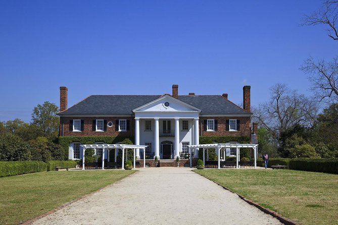 Boone Hall Plantation Admission & Tour with Transportation from Charleston - Gardens, roses, farm areas, and the seasonal tram