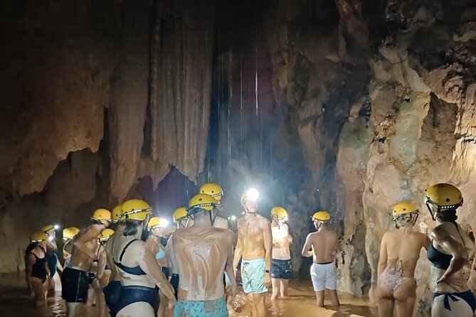 Botanic Garden - Paradise Cave - Zipline - Mudbath at Dark Cave - Lunch and the practical value of the package