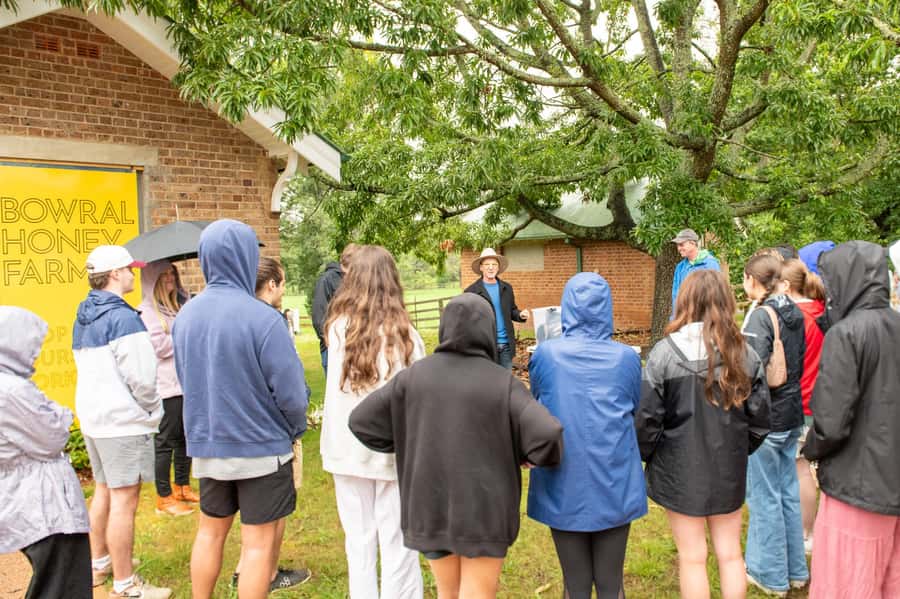 Bowral Honey Farm Tour, Honey Tasting & morning Tea - Getting to the hives at Retford Park