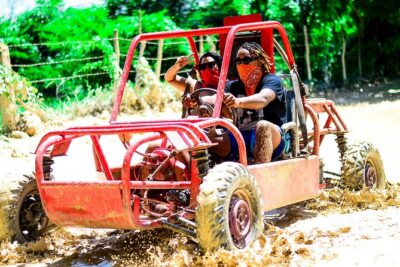 Buggy Tour to Macao Beach and Water Cave with Organic Farm