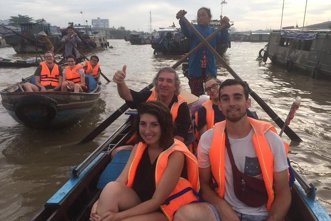 Cai Rang floating market, see sunrise, CaCao orchard, small canal - Seeing how rice noodles become breakfast