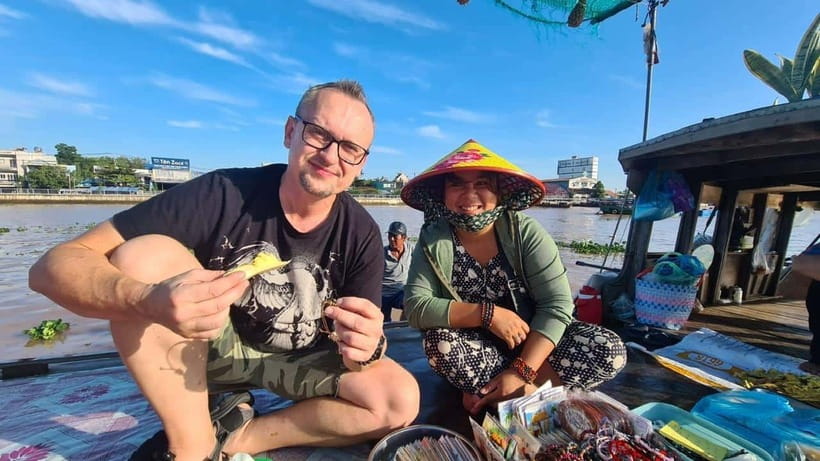 Can Tho: Floating Market, Canal, Cacao Farm & Mekong' Life - Cacao, chocolate, and a glass of cacao wine