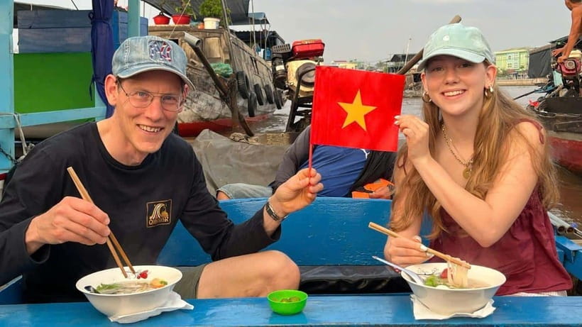 Can Tho: Floating Market explore local life, Mekong farm - A 5:30 AM start and a slow ride toward the market