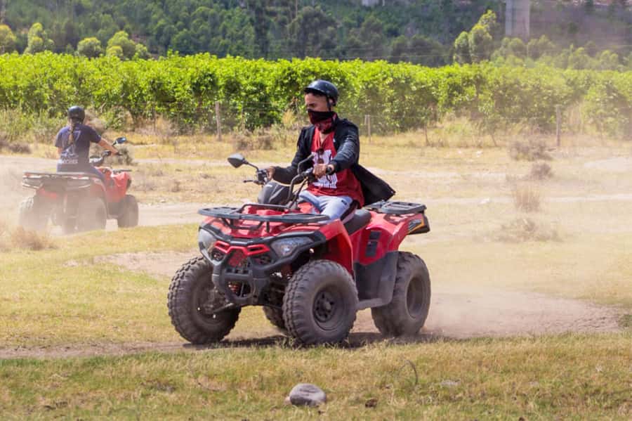 CAPE TOWN: QUAD BIKE FUN RIDE IN PAARL, FREEDOM FARM 301 - Abel and the guide’s role