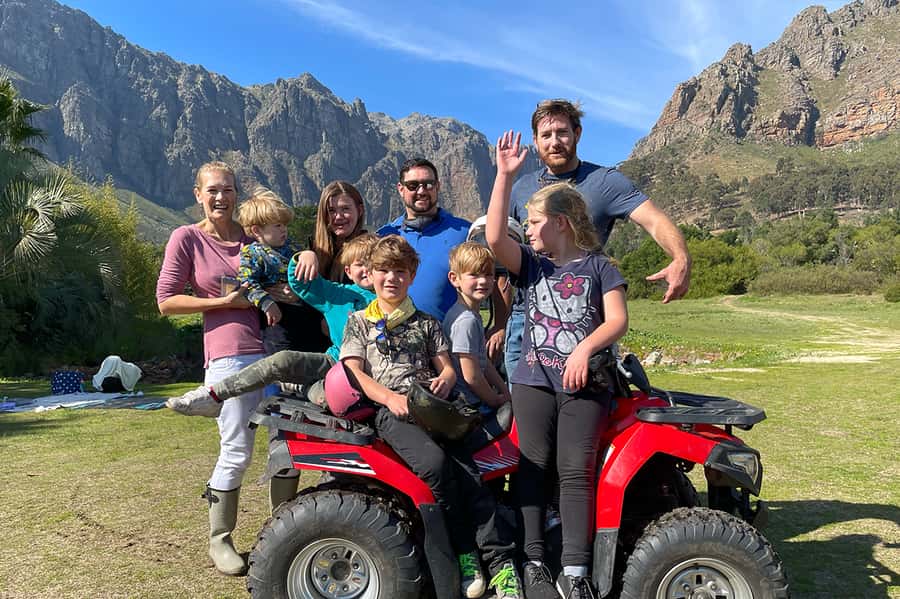 CAPE TOWN: QUAD BIKE FUN RIDE IN PAARL, FREEDOM FARM 301 - Arriving at Freedom Farm 301