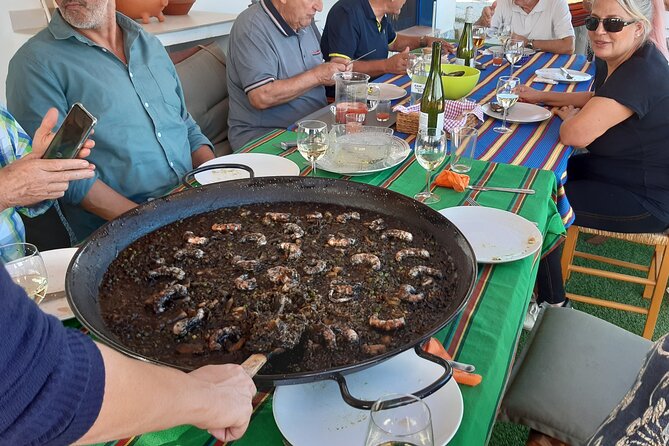 Chefcooking Paella from our Andalusian Grandmother at a Family Farm - Learning the Andalusian grandmother’s paella