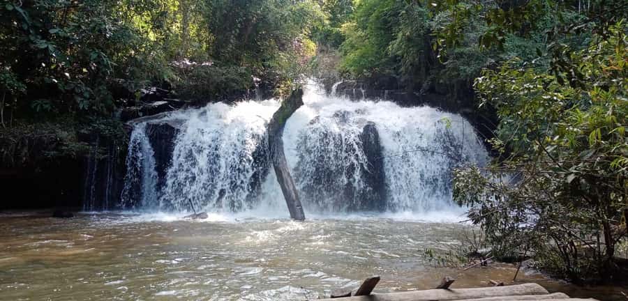 Chiang Mai: 2-Day Jungle Trek with Elephant Farm & Raft Ride - A night of local food, campfire time, and mountain views