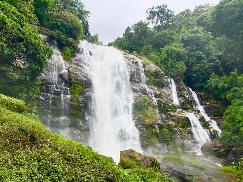 Chiang Mai : Pa Bong Piang Rice Terraces & Doi Inthanon - Finishing at Wachirathan Waterfall