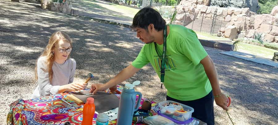 City of Salta: Alpaca and leather handicraft workshop in the open air! - Why the outdoor setting matters
