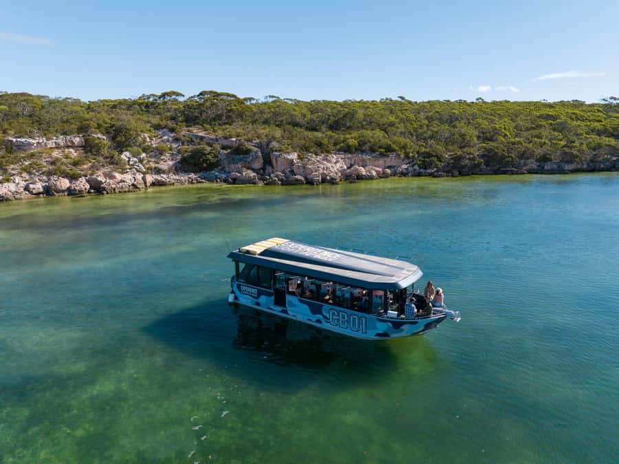 Coffin Bay: Short and Sweet Oyster Farm Tour - At the first Coffin Bay oyster lease