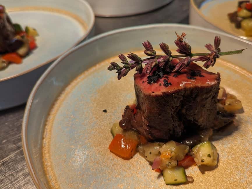 Communal dinner in an ancient Tuscan farmhouse - The Fiorentina steak option